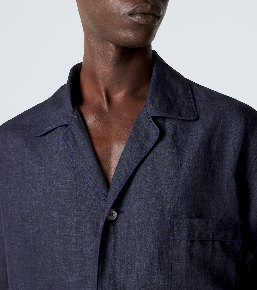 Linen Bowling Shirt