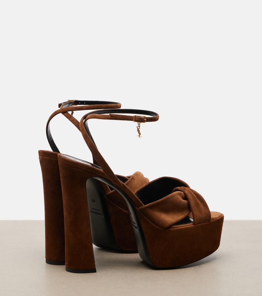 Franciane Leather Platform Sandals