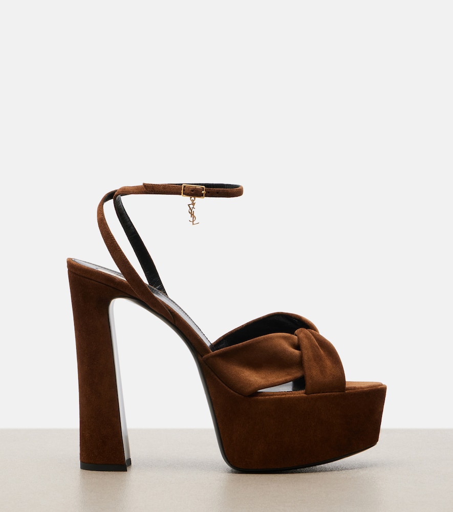 Franciane Leather Platform Sandals