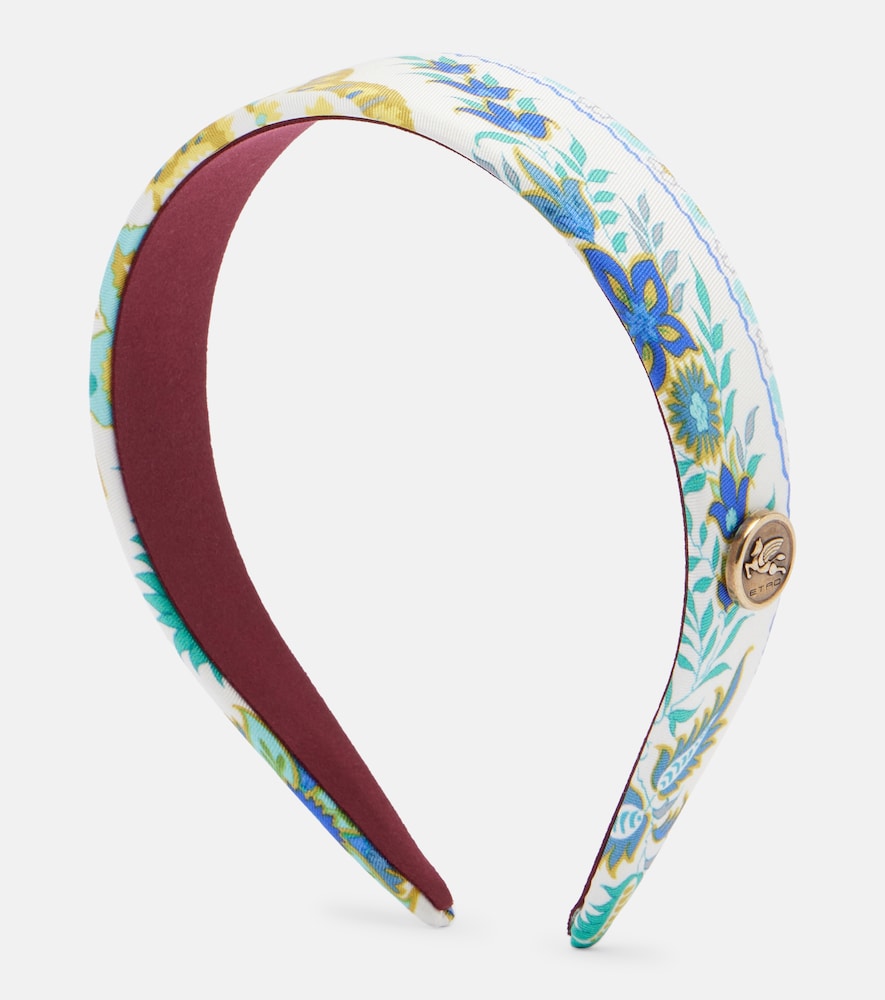 ETRO Etro Pegaso floral silk headband　エトロ ペガソ フローラル シルク ヘッドバンド