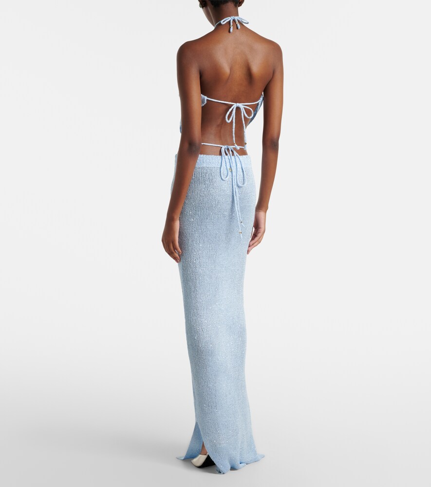 Alma Sequined Maxi