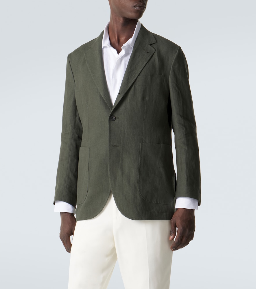  Rubinacci Rubinacci Blazer Aus Leinen 
