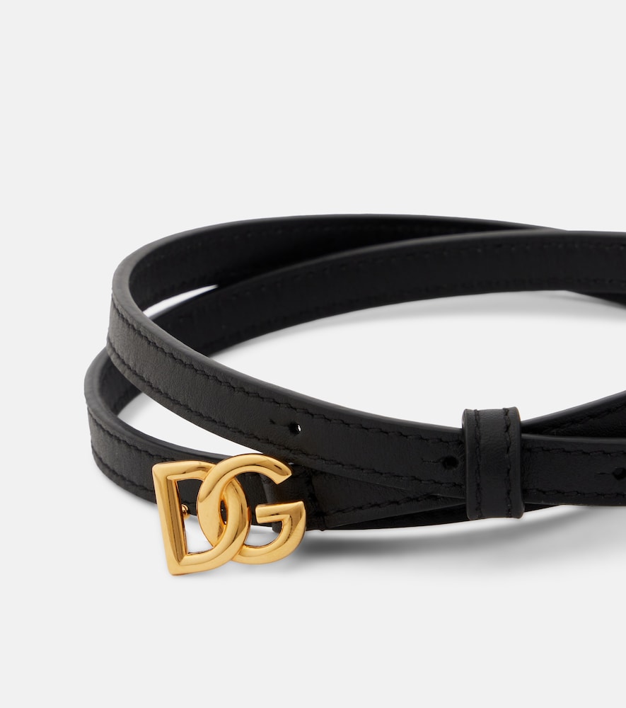  Dolce&gabbana Dolce&gabbana Dg Leather Belt 