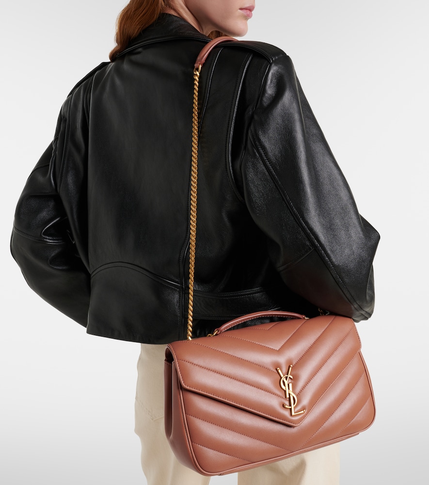 Saint Laurent Loulou Medium leather shoulder bag