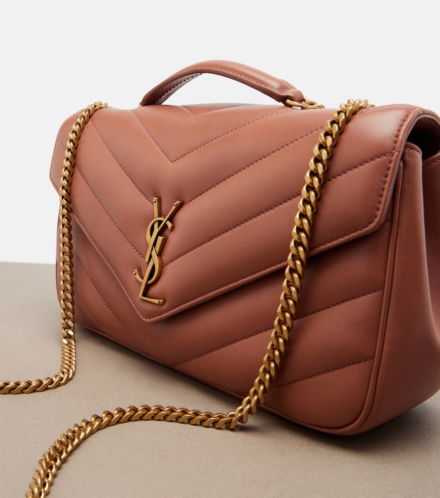  Saint Laurent Saint Laurent Schultertasche Loulou Medium Aus Leder 