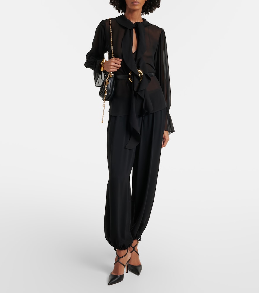 Leather Slingback