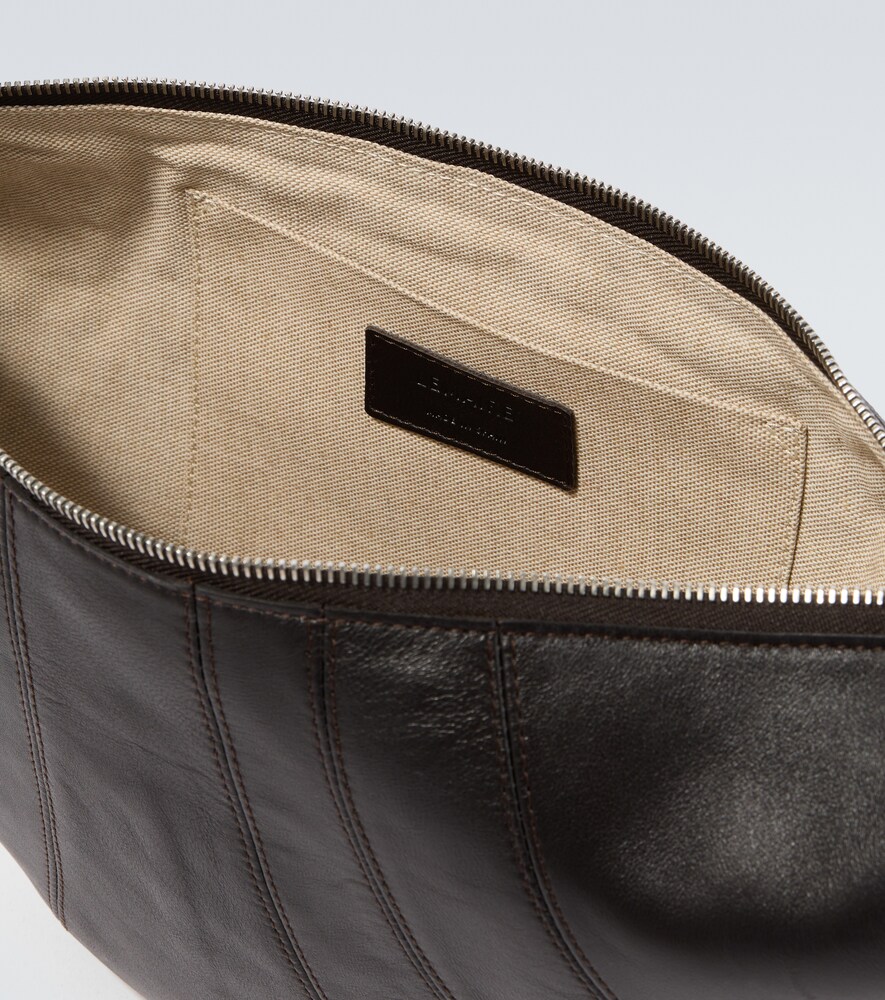  Lemaire Lemaire Schultertasche Croissant Medium Aus Leder 