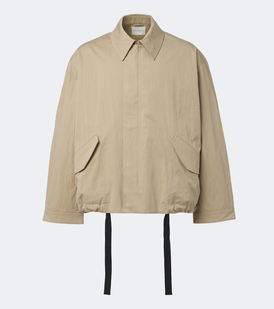 Studio Nicholson Veste blouson Comba en coton mélangé