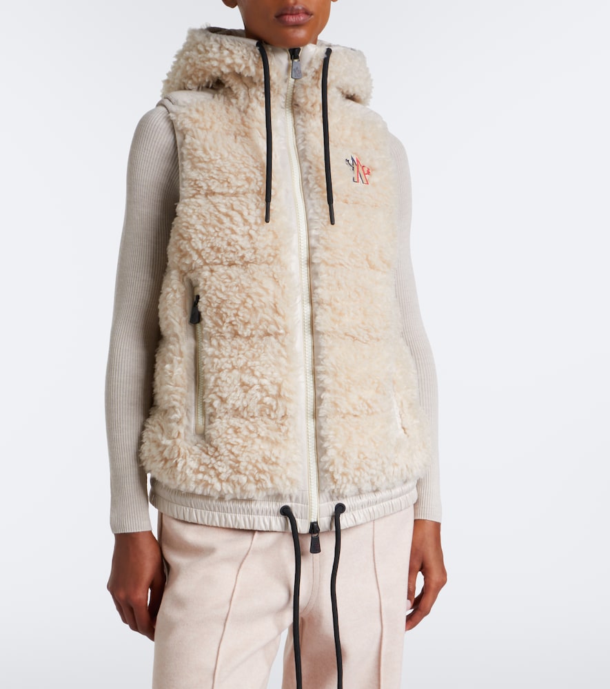 Grenoble Hooded Teddy Down Vest