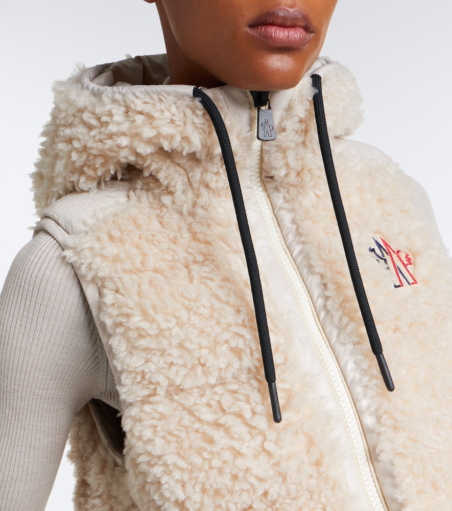 Grenoble Hooded Teddy Down Vest
