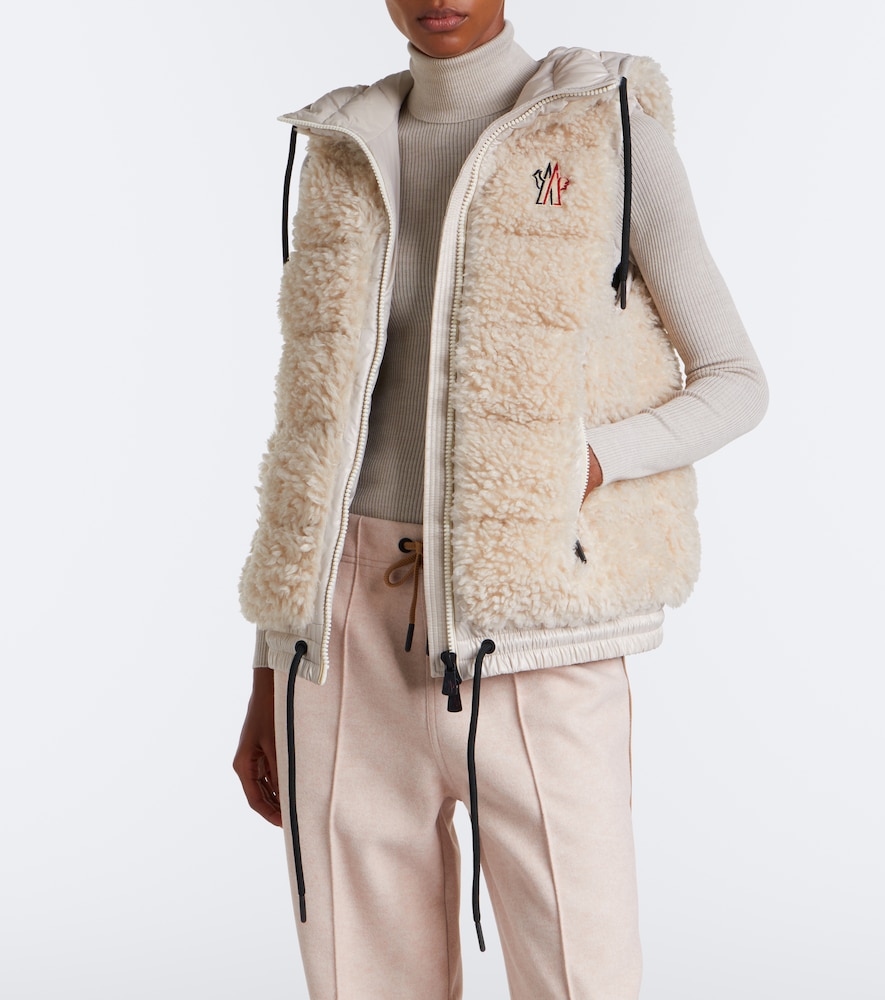 Grenoble Hooded Teddy Down Vest