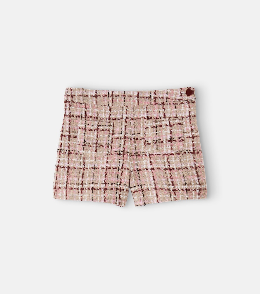 Shorts in tweed
