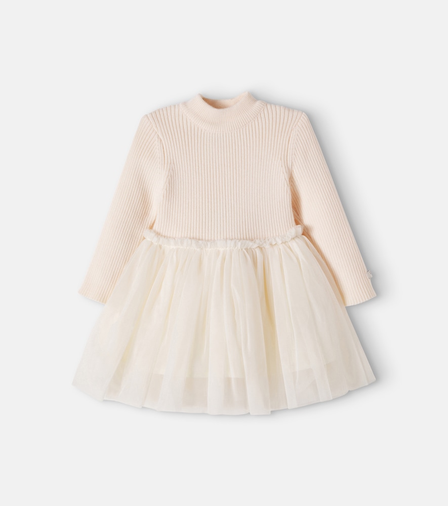 Baby – Abito Lotus in misto lana