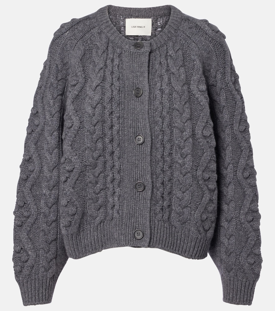 Lisa Yang Winroe cable-knit cashmere cardigan