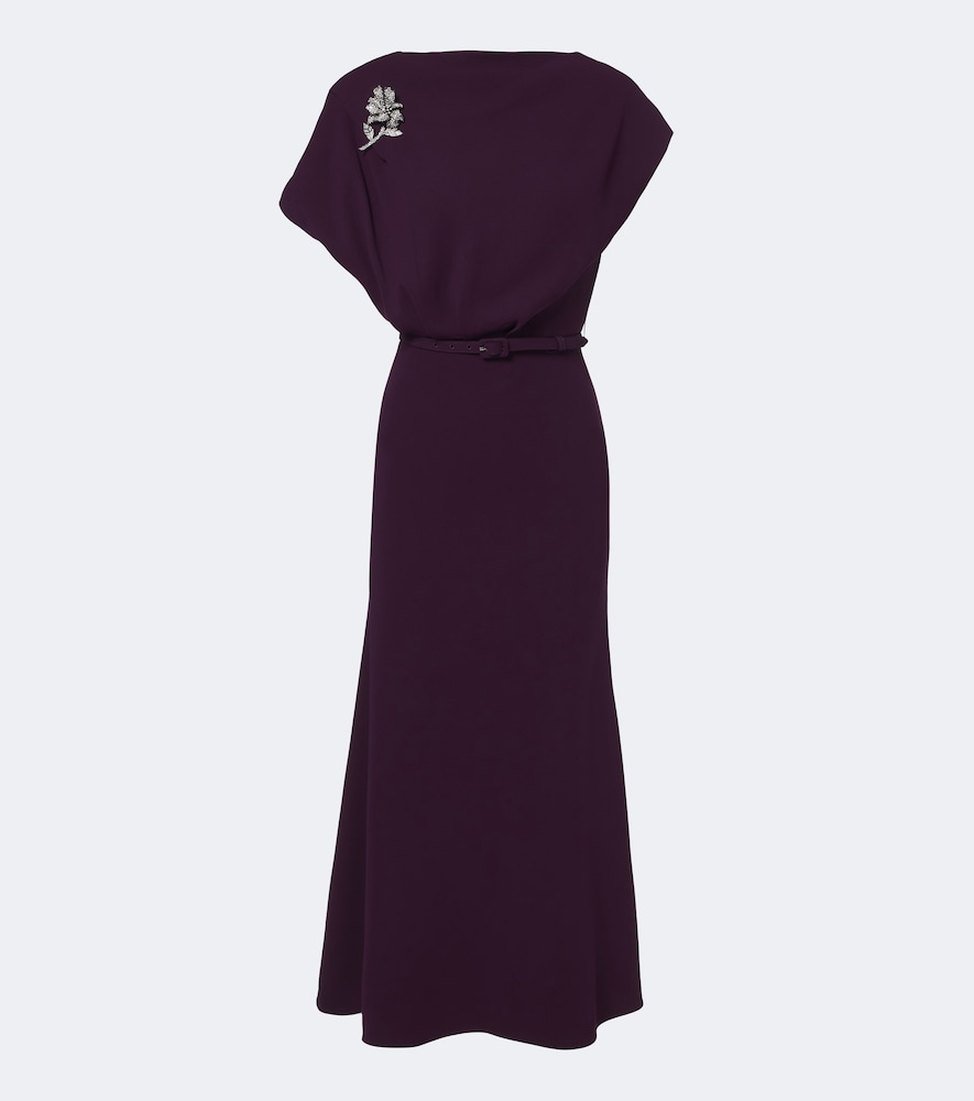 Roland Mouret Robe de cocktail en cady à ornements