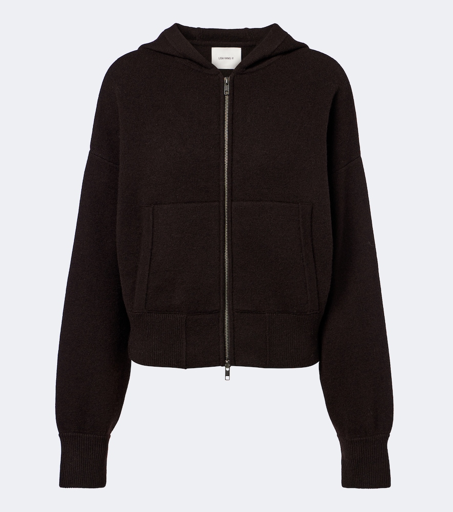 Cardigan Lilia in cashmere con zip