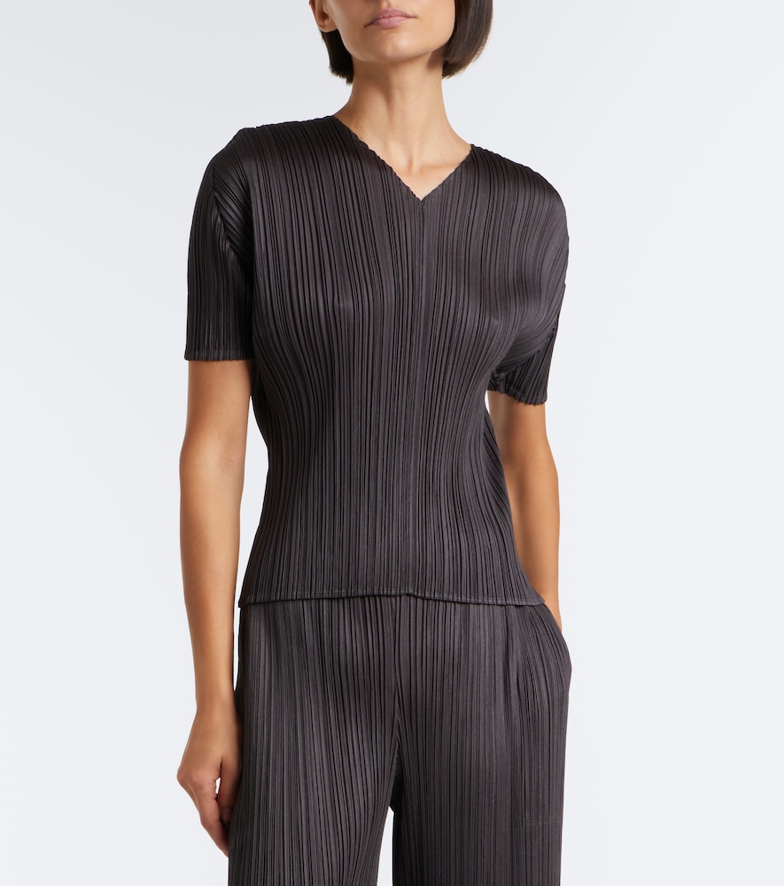 Issey Miyake Monthly Colors: August Pleated Top