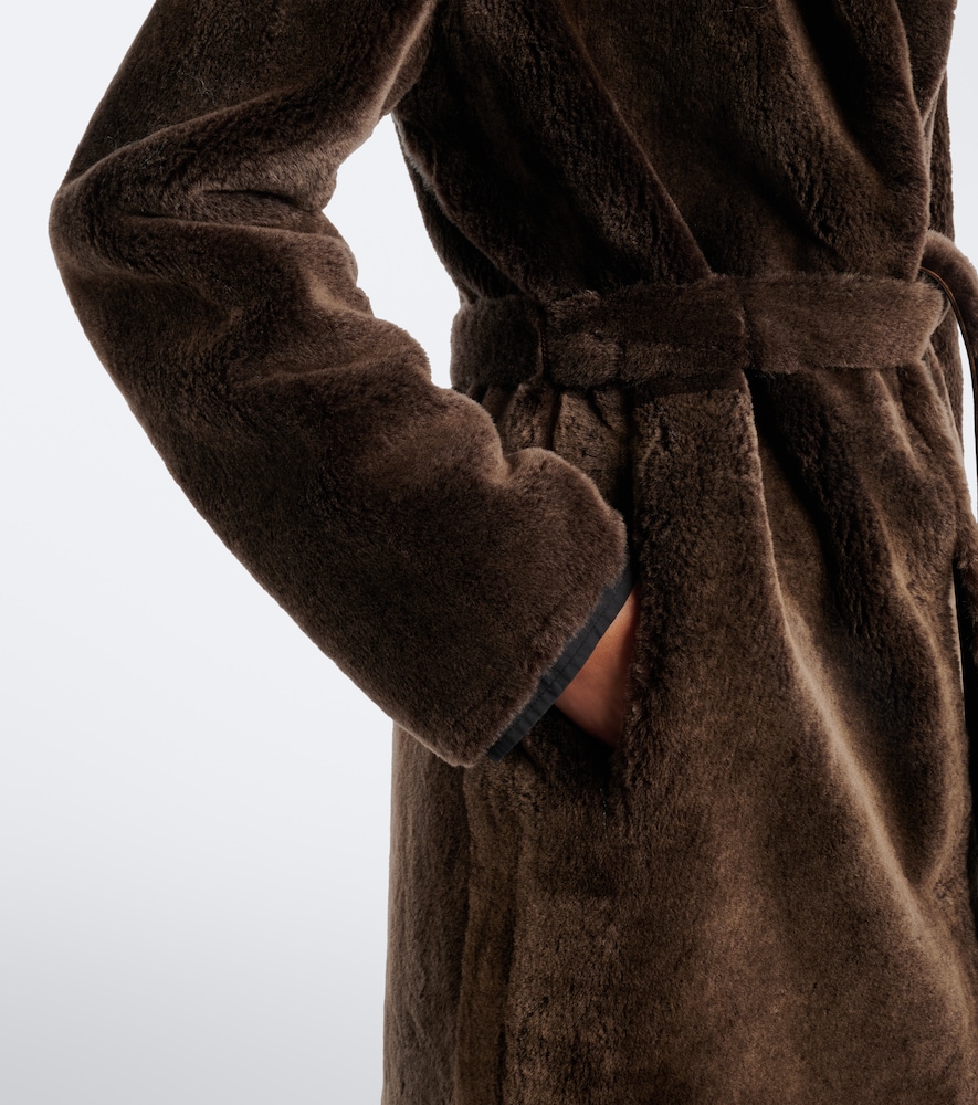 Reversible Shearling And Coat