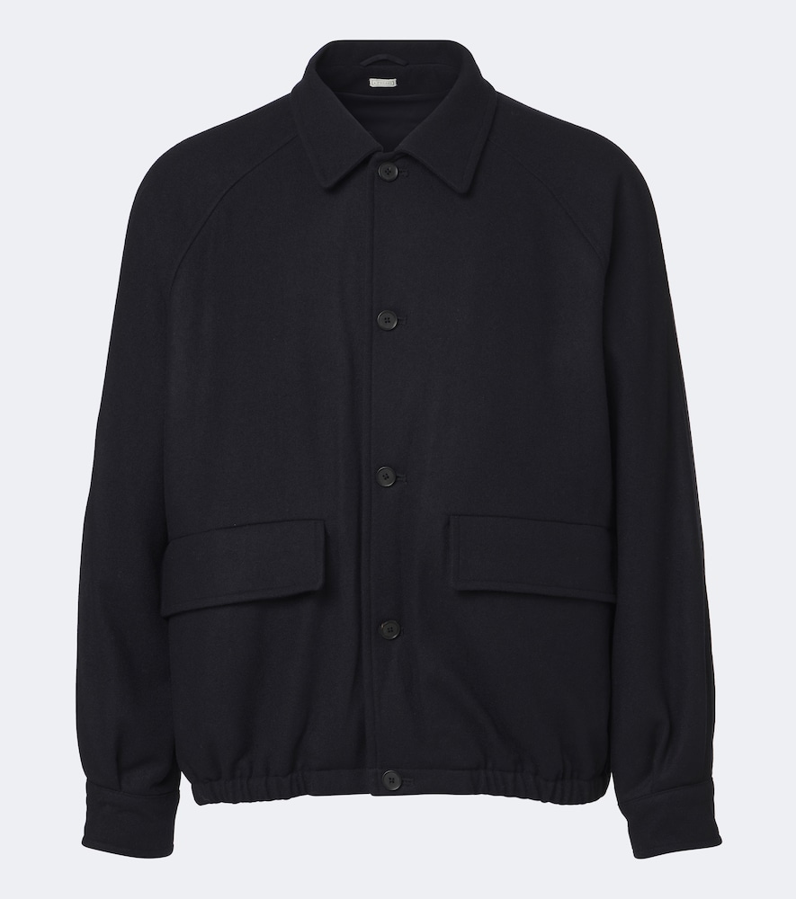 Giacca blouson in cashmere