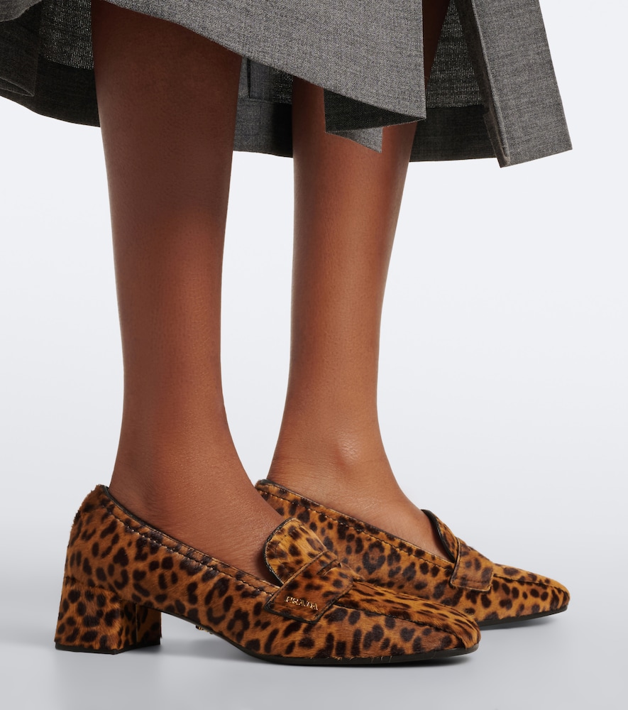 Leopard-Print Loafer