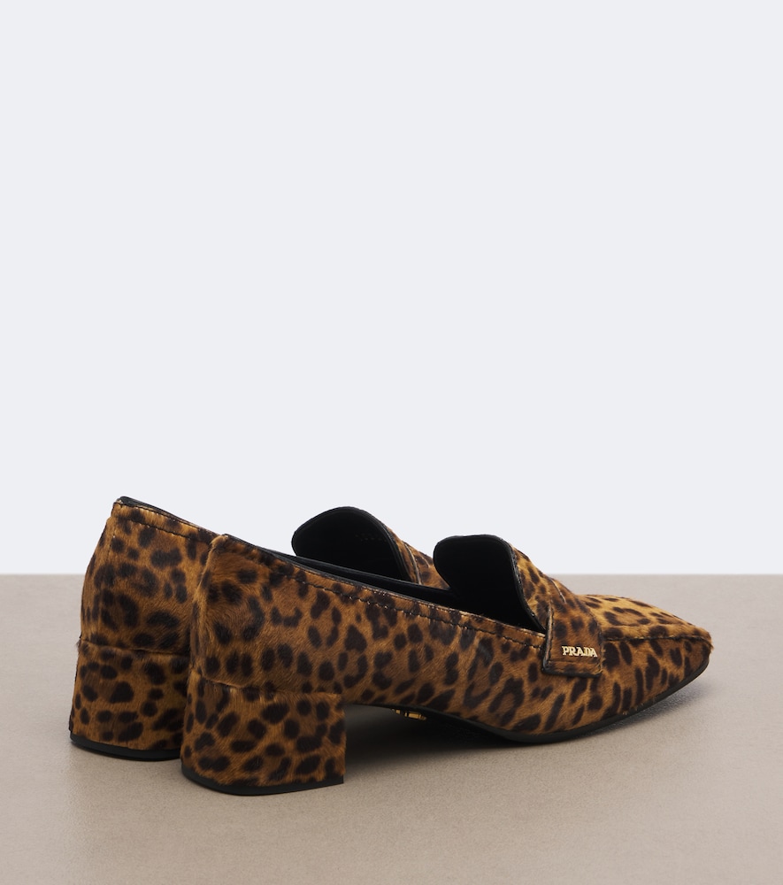 Leopard-Print Loafer