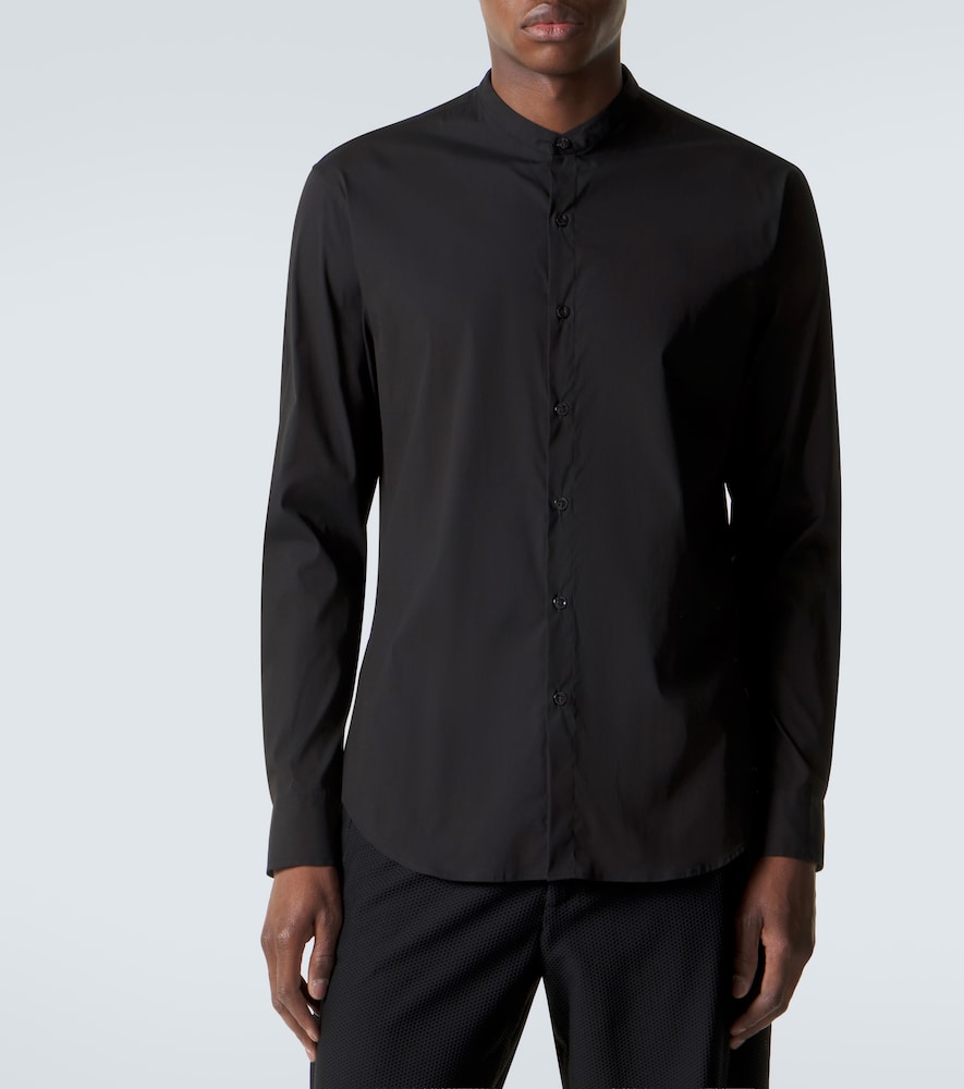  Giorgio Armani Giorgio Armani Hemd Aus Baumwollpopeline 