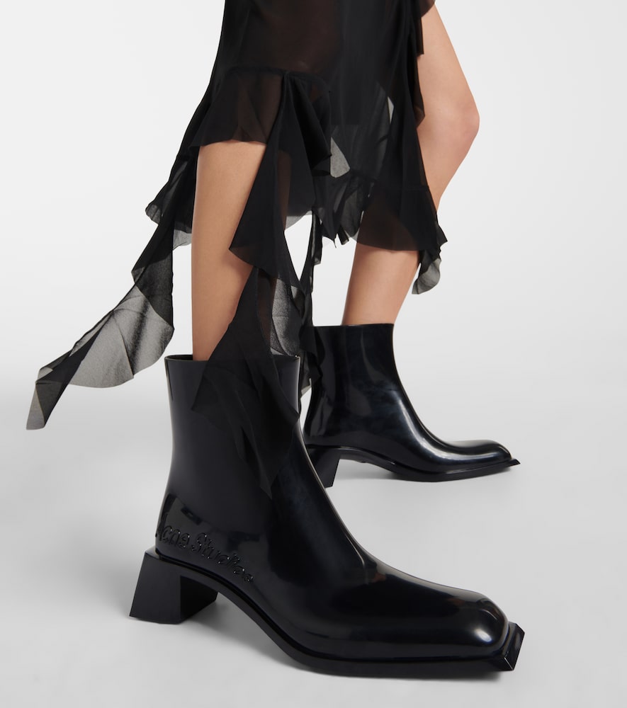  Acne Studios Acne Studios Soap Logo Ankle Boots 
