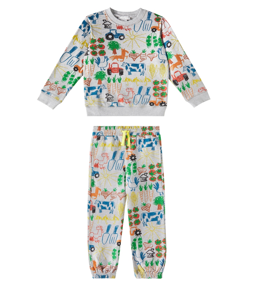 Stella McCartney Stella McCartney Kids Printed cotton tracksuit　ステラ マッカートニー キッズ プリント コットン トラックスーツ