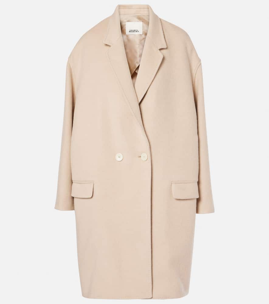 Efegozi wool, cashmere and silk coat