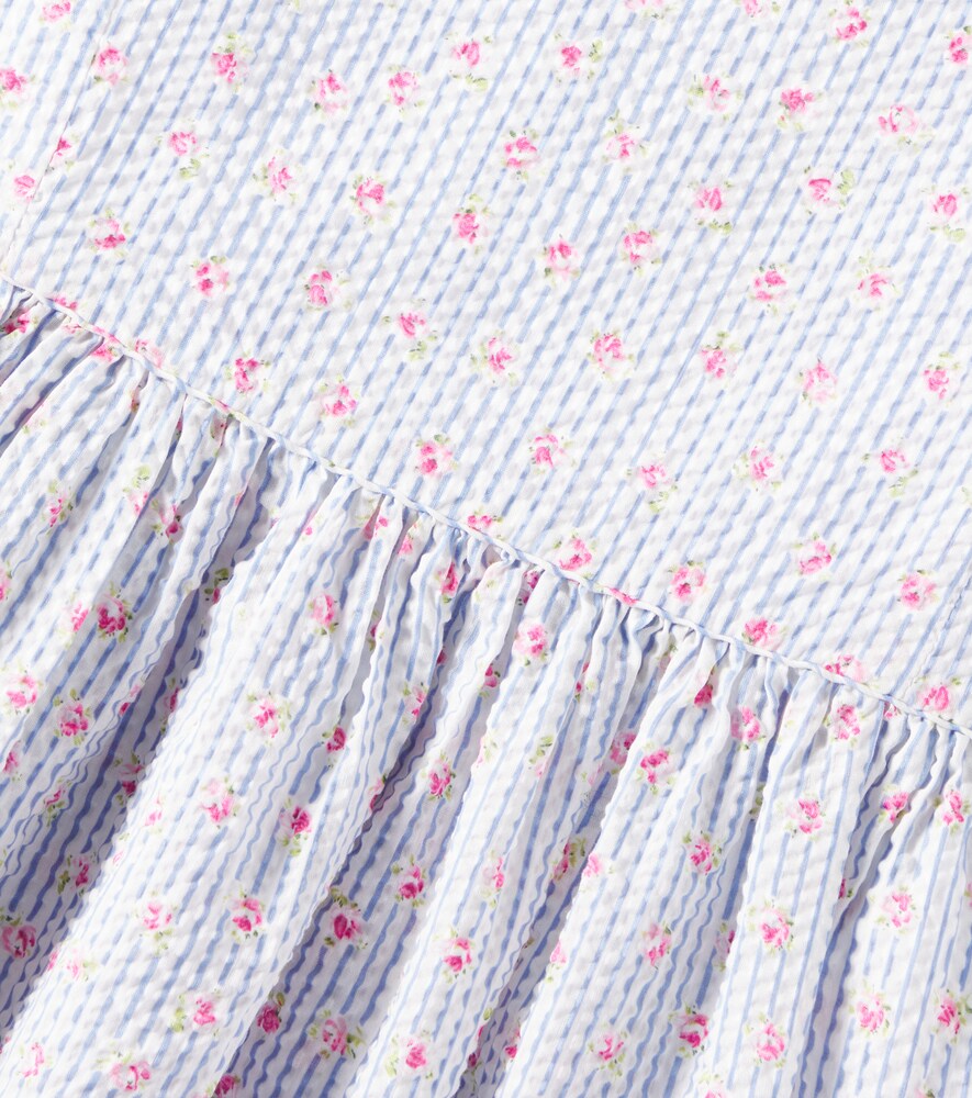  Polo Ralph Lauren Kids Polo Ralph Lauren Kids Vestido De Algodón Floral A Rayas 
