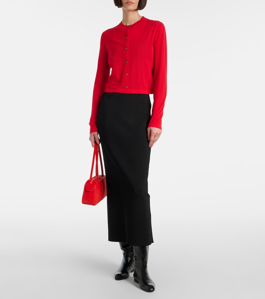 Khaite Brieta wool-blend cardigan