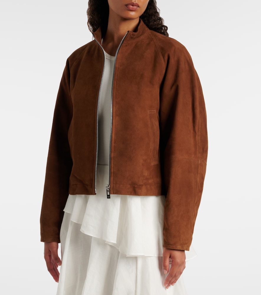  Alaia Alaïa Feldjacke Aus Veloursleder 