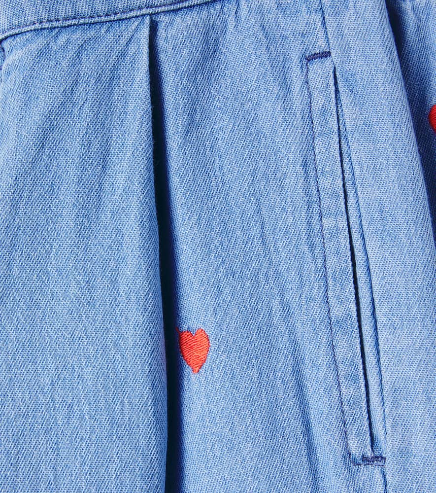 Shop Mini Rodini Embroidered Jeans
