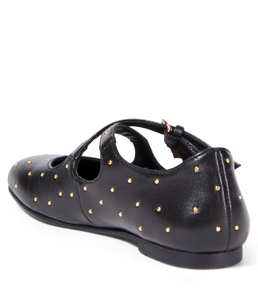 Versace Medusa Studded Casual Shoes In Black