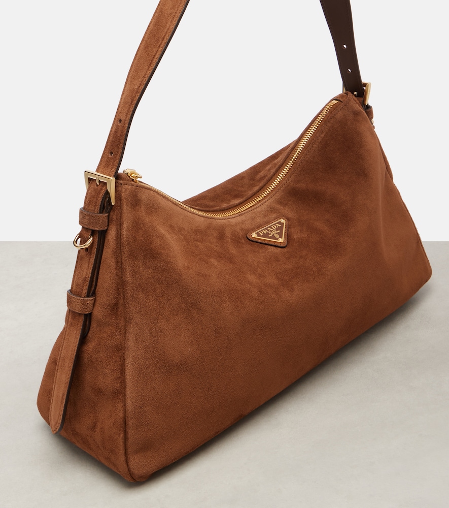  Prada Prada Schultertasche Prada Aimée Large Aus Veloursleder 