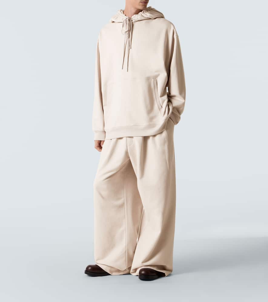 Dries Van Noten Cotton Jersey Sweatpants In White