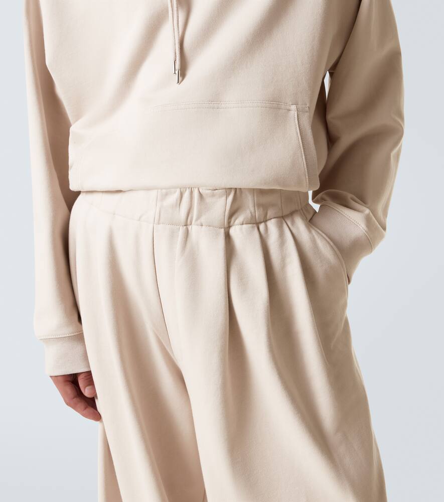 Dries Van Noten Cotton Jersey Sweatpants In White