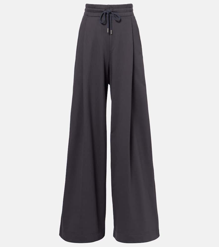 Dries Van Noten Jogginghose Aus Baumwoll-jersey In Gray