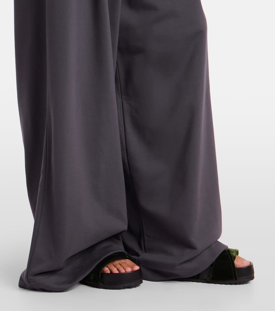 Dries Van Noten Jogginghose Aus Baumwoll-jersey In Gray