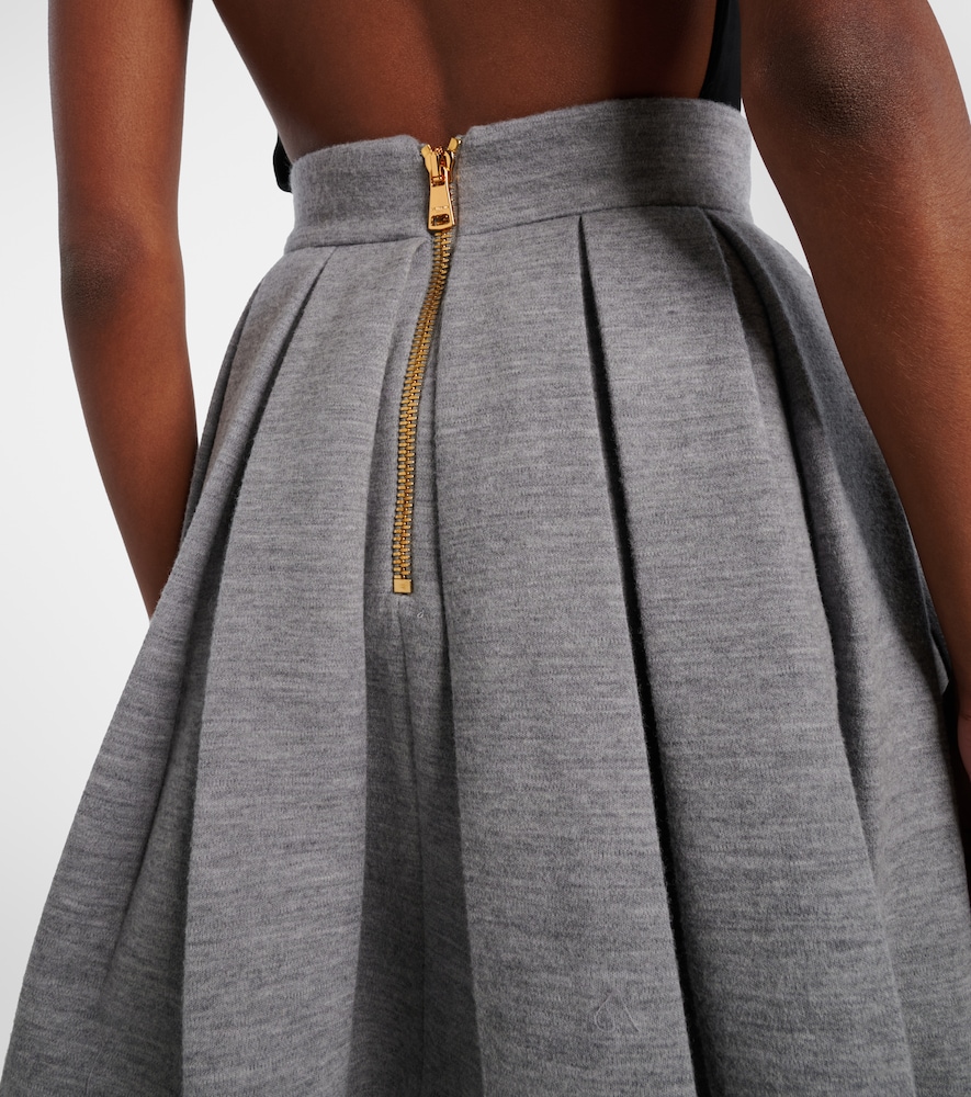  Balmain Balmain Minirock Aus Einem Wollgemisch 