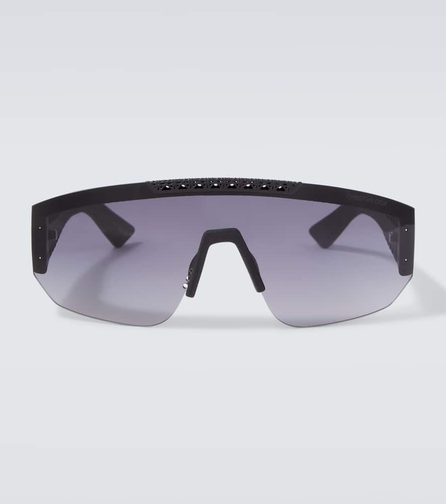 Dior 3d Shield Sunglasses In Black