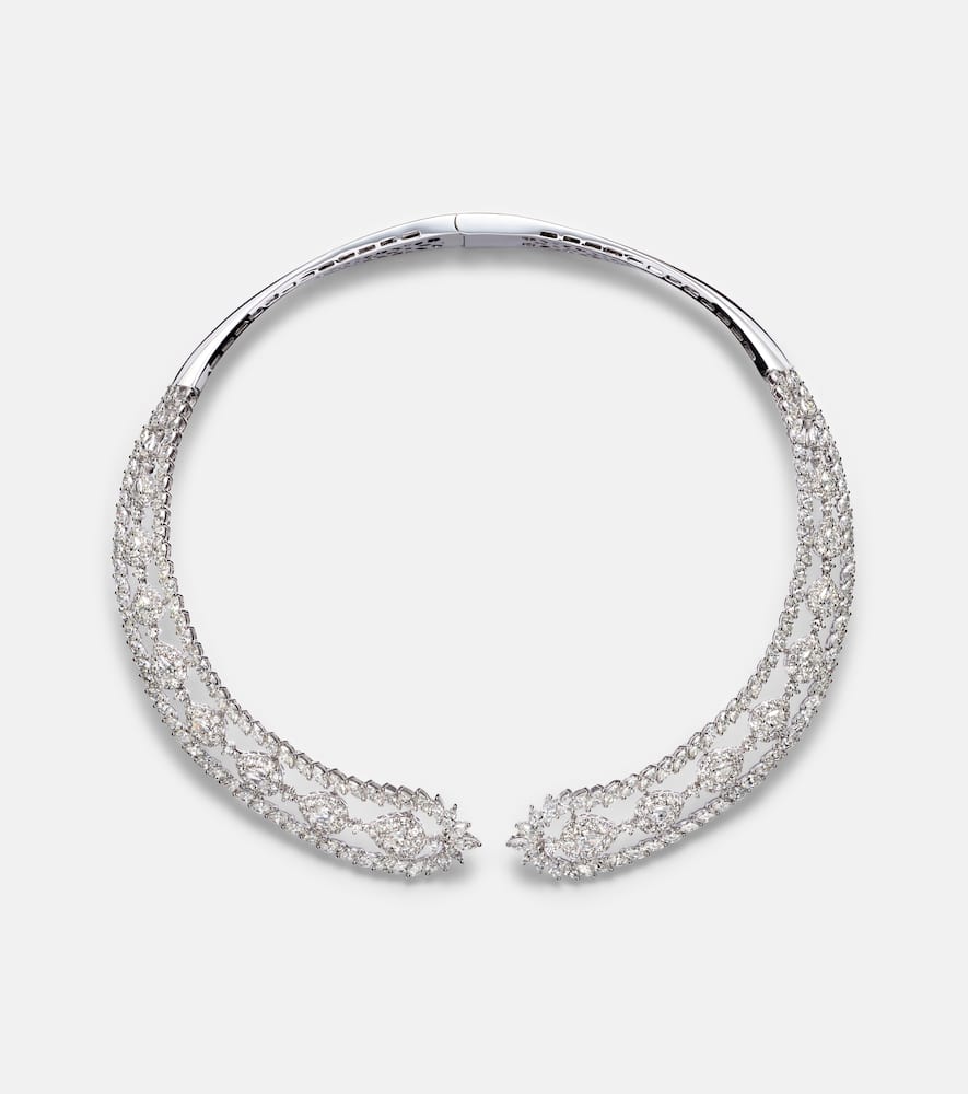 Yeprem Y-couture 18kt White Gold Necklace With Diamonds