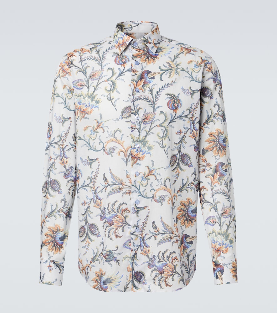 Etro Chemise en coton fleurs 234 €