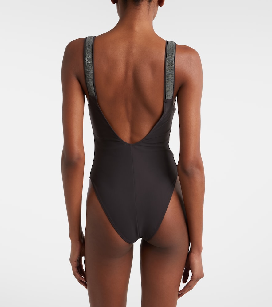 Brunello Cucinelli Brunello Cucinelli Embellished Swimsuit 