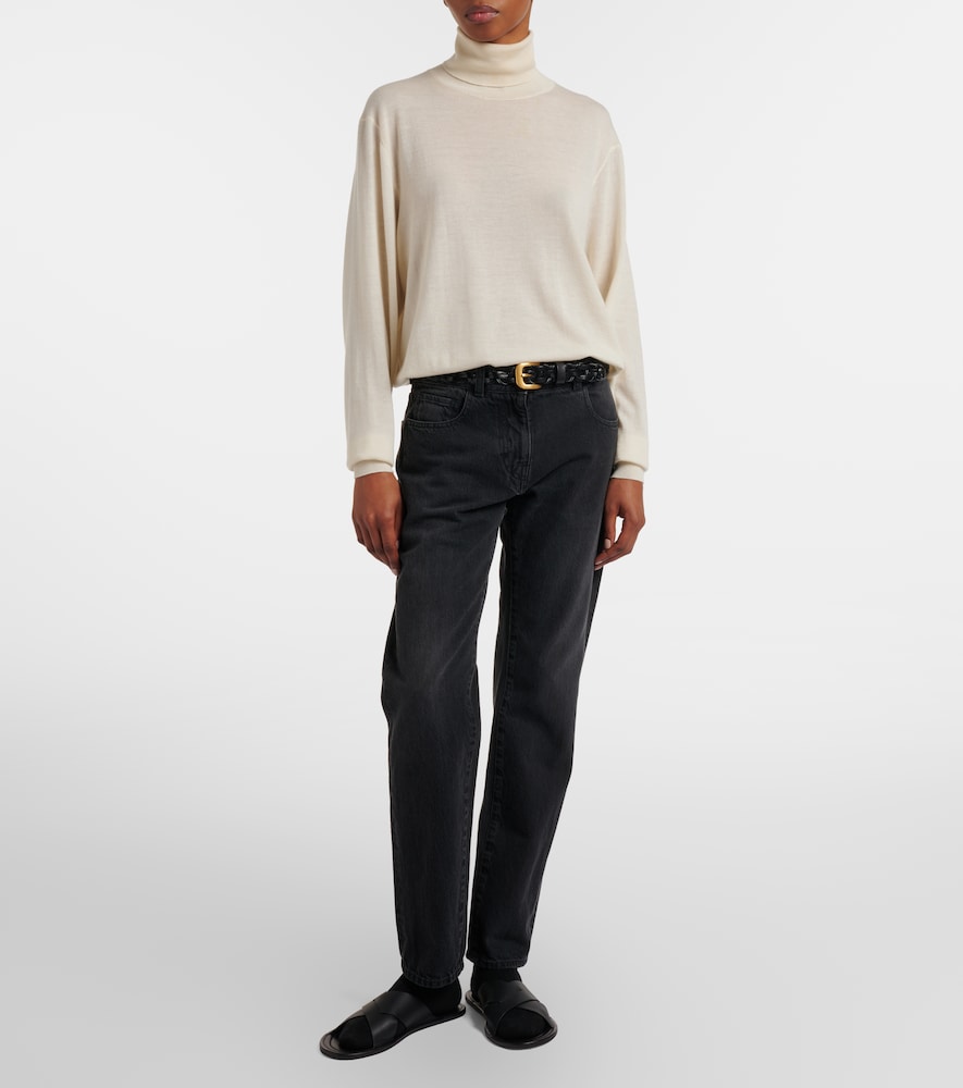  The Row The Row Booker Low-rise Straight Jeans 