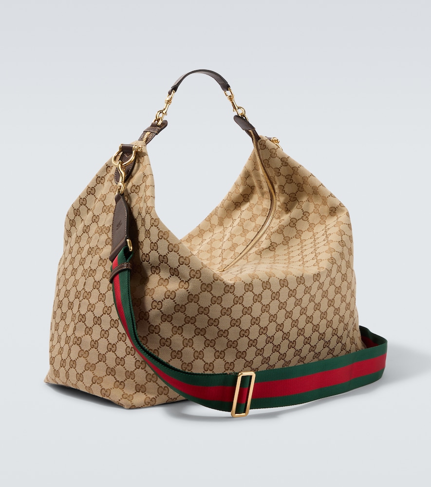  Gucci Gucci Schultertasche Brera gg large Aus Canvas 