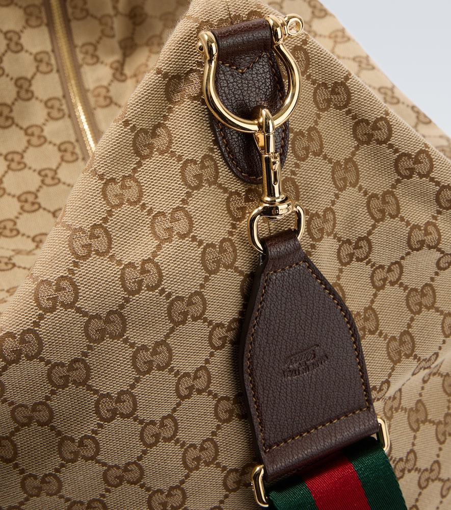  Gucci Gucci Schultertasche Brera gg large Aus Canvas 