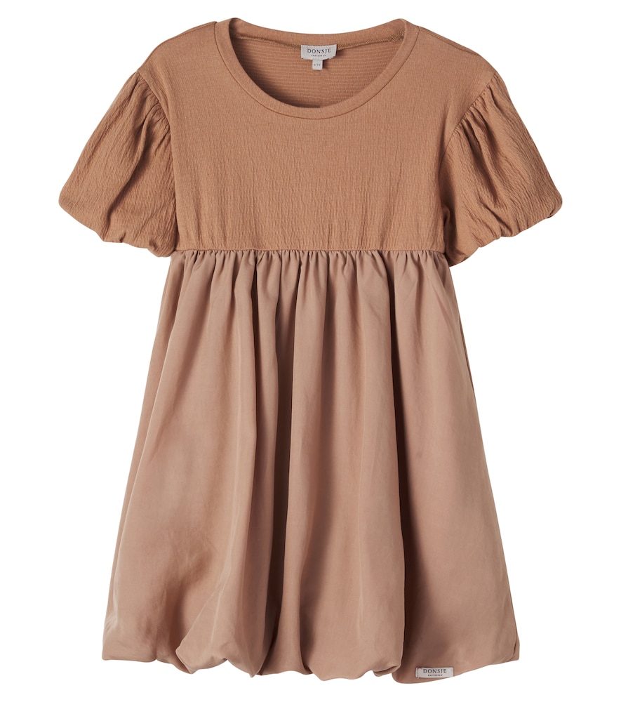 Donsje Brown Mallia Cotton-Blend Dress Y 6/7 - Mytheresa