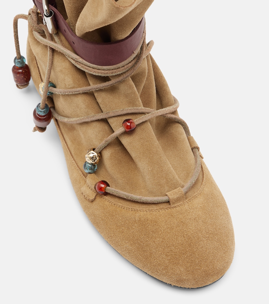  Isabel Marant Isabel Marant Letiz Suede Ankle Boots 