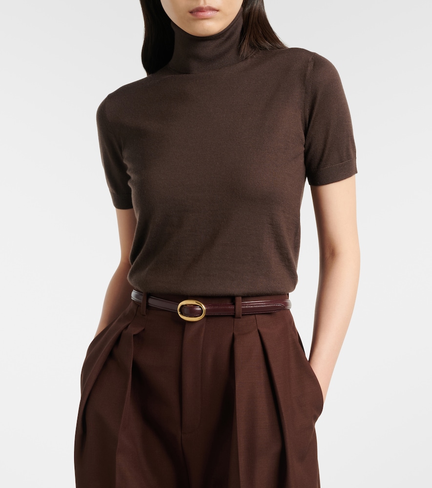 Collection Cashmere Turtleneck Top